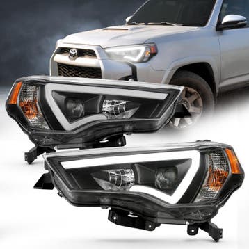 ANZO 14-18 Toyota 4 Runner Plank Style Projector Headlights, Ophalen of Verzenden, Nieuw