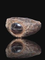 Oud-Romeins Brons, Stunning Dark Red Intalio Seal Ring