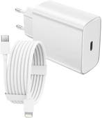 Oplader – Geschikt voor iPhone 14/13/12/11/XR/XS/8 – 45W, Ophalen of Verzenden, Nieuw