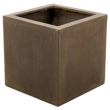 Flamant Cache-pot Amboise Vierkant, S - Bloempot - Nieuw in, Tuin en Terras, Bloempotten, Ophalen of Verzenden, Nieuw, Overige materialen