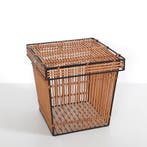 Rohé Noordwolde - Mand - Rattan, Metaal - Dutch MCM design, Antiek en Kunst