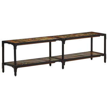 vidaXL Tv-meubel 150x30x41 cm massief gerecycled hout, Huis en Inrichting, 100 tot 150 cm, Verzenden, Nieuw, Minder dan 100 cm