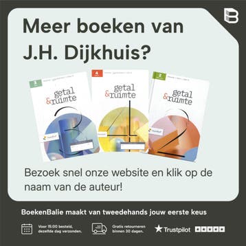 Getal & Ruimte Vwo A/C deel 1 - J.H. Dijkhuis 9789011110175, Boeken, Verzenden, Gelezen, J.H. Dijkhuis