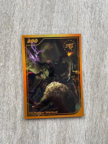 Gen2 #280 gold Project warlock Limited run games Trading..., Verzenden, Zo goed als nieuw