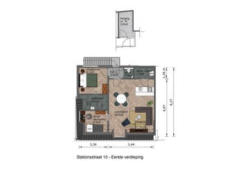 Te huur: Appartement Stationsstraat in Assen, Huizen en Kamers, Assen, Appartement, Drenthe