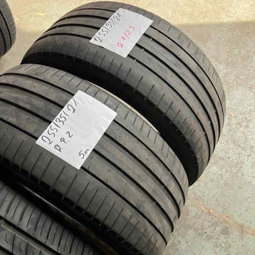 2 x Pirelli PZero 255-35-21 Zomerbanden 5mm, Auto-onderdelen, Gebruikt, 255 mm, Band(en), Personenwagen