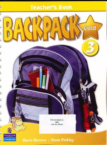 Backpack Gold 3 Teachers book groep 7, Verzenden, Nieuw