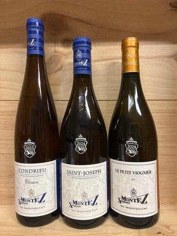 2023 Stéphane Montez : Condrieu Chanson, White Saint-Joseph,, Nieuw