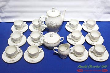 Richard Ginori - Koffieservies voor 12 (27) - Porselein