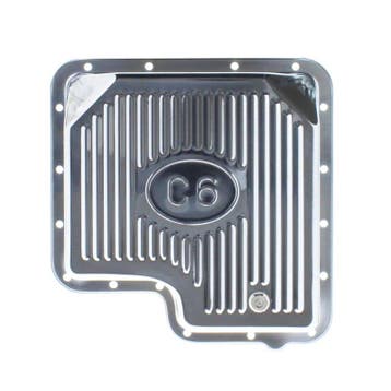 Transmission Pan, Stock, Steel, Chrome, Finned, Ford, C6, Ophalen of Verzenden, Nieuw