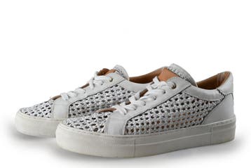 Fred de La Bretoniere Sneakers in maat 40 Wit, Verzenden, Wit, Fred de La Bretoniere, Sneakers of Gympen