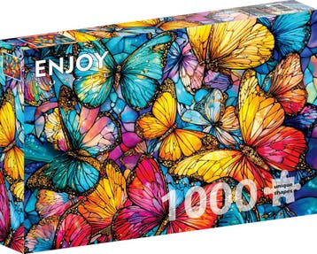 Butterfly Extravaganza Puzzel (1000 stukjes) | Enjoy Puzzle, Verzenden, Nieuw