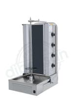 Dibeksan Doner Gyros Grill Elektrisch 4 Branders Nieuw !, Ophalen of Verzenden, Nieuw in verpakking, Fornuis, Frituur en Grillen