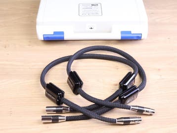 HMS Elektronik Suprema SR high end audio interconnects XLR 1, Ophalen of Verzenden, Gebruikt, Overige kabels