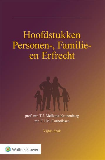 Hoofdstukken Personen  Familie  en Erfrecht 9789013168730, Verzenden, Zo goed als nieuw