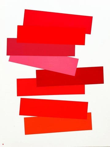 Josef Albers (1888-1976) - Interaction of Colors - V-3