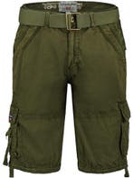 Heren Korte Broek Zakken Canadian Peak Kaki Pantheoneak, Verzenden, Nieuw, Bruin
