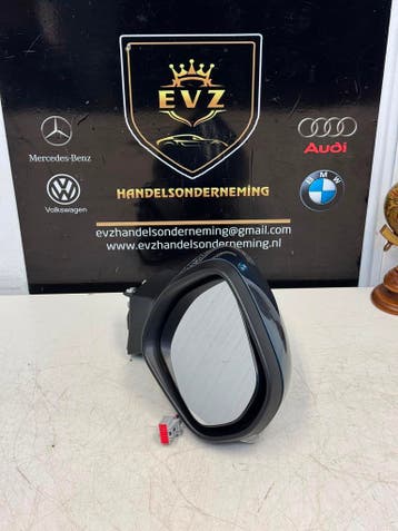 Ford Fiesta 7 1.0i EcoBoost 2019 buitenspiegel rechts blauw, Gebruikt, Ford