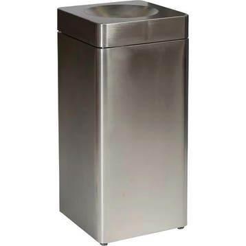 Afvalbak | RVS | 51L | Open | Afvalscheiding | Vlamdovend |, Verzenden, Nieuw in verpakking
