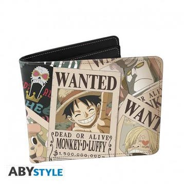 One Piece Luffy Wanted Vinyl Portefeuille, Ophalen of Verzenden, Nieuw