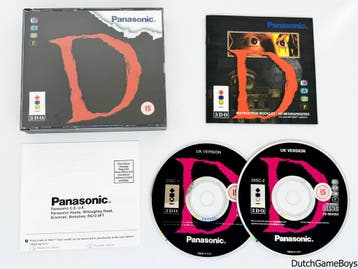 3DO - D + Reg. Card - English Version, Verzenden, Gebruikt