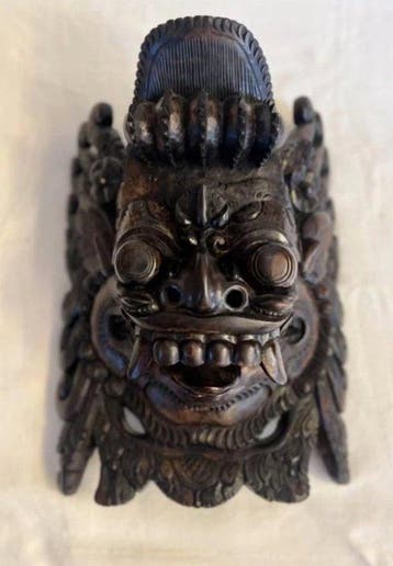 Traditioneel Barong-masker uit Bali, Indonesië - Hout -