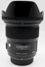 Sigma 24MM 1.4 DG HSM ART NIKON OCCASION 2, Ophalen of Verzenden, Zo goed als nieuw
