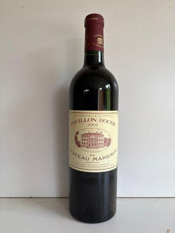 2003 Pavillon Rouge du Château Margaux, 2nd wine Ch. Margaux, Nieuw
