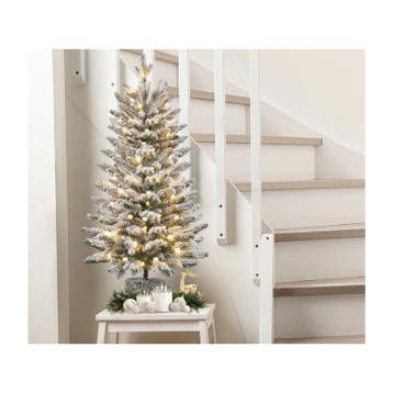 2dekans | Yaheetech Kunstkerstboom Met Verlichting 61 cm –, Ophalen of Verzenden, Zo goed als nieuw