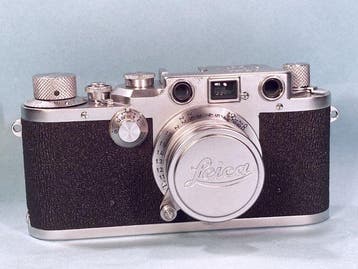 Leica IIIc sharkskin Elmar 5cm Fison, Voola, user manual