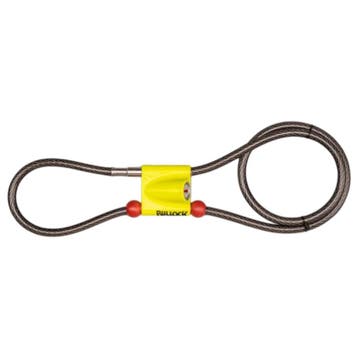 Bullock Dual Kabelslot 120cm x 10mm, Fietsen en Brommers, Verzenden, Nieuw