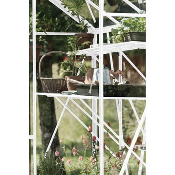 Royal Well kweektafel voor tuinkas Kate 5 - wit, Tuin en Terras, Kweekspullen, Verzenden, Nieuw