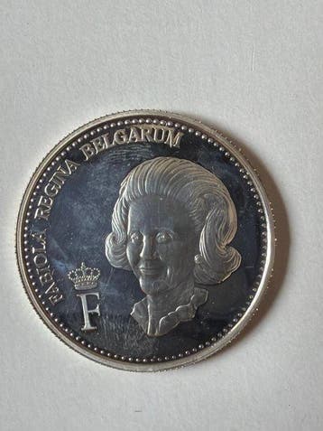 België. 1999 Königin Fabiola von Belgien 22,85g (.925)
