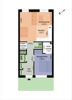 Appartement te huur in Rotterdam - 50 m² - 1 kamer(s), Appartement, Rotterdam, Zuid-Holland