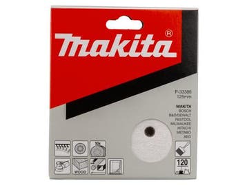 Veiling - 2x Makita P-33364 Schuurschijf 125mm K80 White Vel, Nieuw
