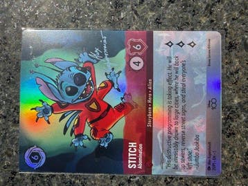 Disney - 1 Card - Disney Lorcana - Stitch 21/P1 EN 2, Nieuw