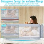 AufuN Babybedhek, met verticaal optilbaar en met één hand te, Verzenden, Zo goed als nieuw