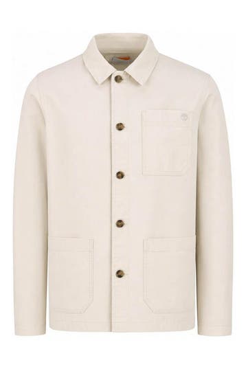 Timberland Jas in maat M Wit, Kleding | Heren, Jassen | Winter, Verzenden, Zo goed als nieuw, Wit, Timberland