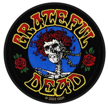 Grateful Dead  - Vintage Bertha Seal - patch officiële merch, Ophalen of Verzenden, Nieuw, Kleding
