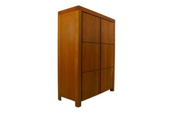 Moderne eikenhouten designkast van Goossens, Ophalen of Verzenden, Nieuw