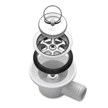 Smev Afvoerplug Haaks 25mm Compleet, Ophalen of Verzenden, Nieuw
