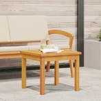 vidaXL Bijzettafel Olie naturel Massief Acaciahout, Verzenden, Nieuw