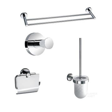 Sani Royal Toilet Accessoire Set Rond Chroom, Doe-het-zelf en Verbouw, Nieuw