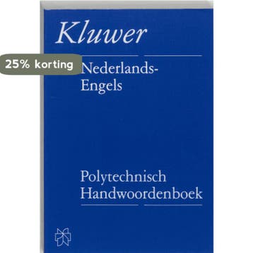 POLYTECHNISCH HANDWDBK NED-ENG 9789055761609, Boeken, Verzenden, Gelezen