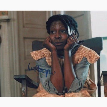 The Colour Purple - Signed by Whoopi Goldberg (Celie), Nieuw