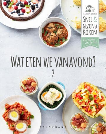 Wat eten we vanavond? - Drukte Gezonde 9789461317650, Verzenden, Zo goed als nieuw, Drukte Gezonde