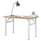 Eettafel bureau 120x60x75 - 76,4 cm opvouwbaar verstelbaar b, Verzenden, Nieuw