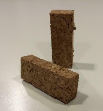 Kurk afstandsblokjes 20 stuks, Nieuw, Vloerdelen of -planken