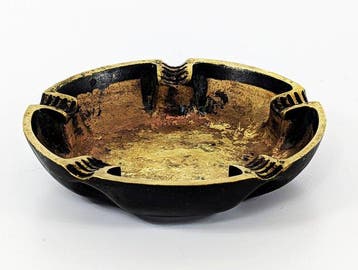 Richard Rohac - Asbak - Brons - Bronzen asbak, Nieuw