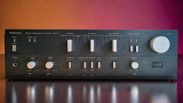 Technics - SU-V7 Solid state geïntegreerde versterker, Audio, Tv en Foto, Radio's